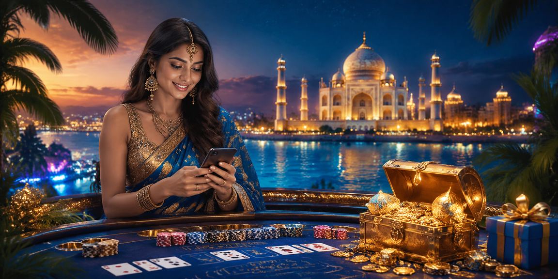 Baccarat game card table in Agra