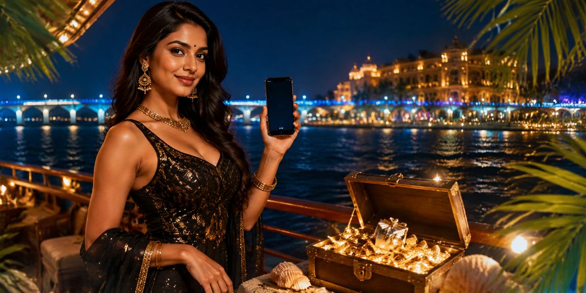 Indian mobile casino user registering on an app